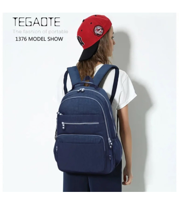 کوله پشتی مدرسه ضدآب تگاوته مدل 1376 Tegaote school backpack