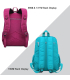 کوله پشتی مدرسه ضدآب تگاوته مدل 1377 Tegaote school backpack