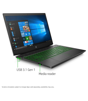 لپ تاپ 15.6 اینچی گیمینگ اچ پی مدل HP Pavilion Gaming i5 8300H GTX1050 2GB 8GB/128GB/1TB (استوک)