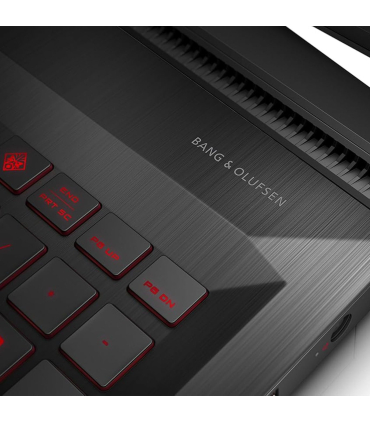لپ تاپ 17 اینچی گیمینگ اچ پی مدل HP Omen Gaming i7 7700HQ GTX1070 8GB 16GB/256GB/1TB (استوک)