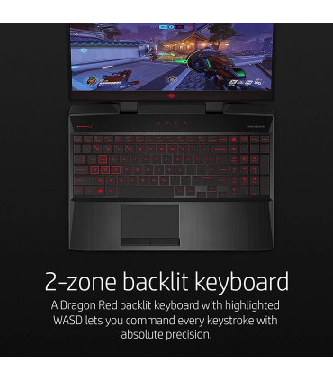 لپ تاپ 15.6 اینچی گیمینگ اچ پی مدل HP Omen Gaming i5 8300H GTX1050Ti 4GB 8GB/128GB/1TB (استوک)