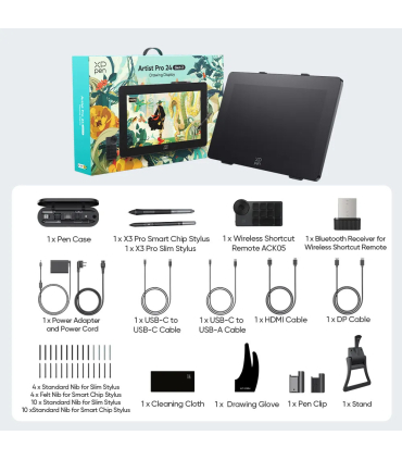 مانیتور طراحی ایکس پی پن مدل Artist 24 Pro (Gen2) 165Hz برند XP pen