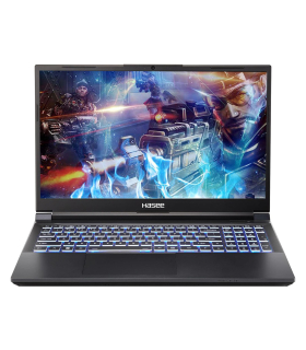 لپ تاپ 15.6 اینچی گیمینگ هسی مدل Hasee S8D6 2023 i5 12650H RTX4060 8GB  16GB/1.5TB (استوک)