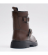 بوت چرم قهوه ای برند تیوکید Tiyookid Brown Leather Boots