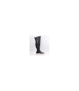بوت چرمی پشت زیپی ساق بلند برند تیوکید Tiyookid Leather Boots