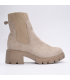 بوت زنانه کنارکش تیوکید رنگ کرمی Tiyookid Women's Cream Boots