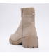 بوت زنانه کنارکش تیوکید رنگ کرمی Tiyookid Women's Cream Boots