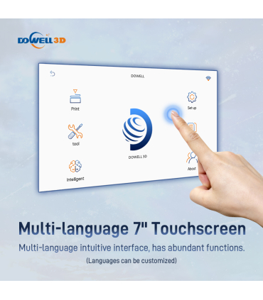 پرینتر سه بعدی داول تری دی مدل DM10Plus برند Dowell 3D