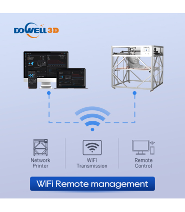 پرینتر سه بعدی داول تری دی مدل DM12Pro برند Dowell 3D