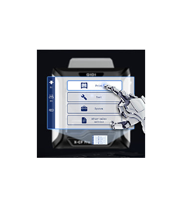 پرینتر سه بعدی کی دی تک مدل X-CF Pro برند Qidi Tech
