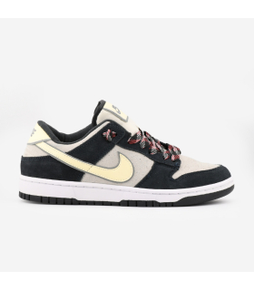 کفش کتانی نایک SB دانک لو مدل Nike Dunk Low Black Suede کد DV3054-001