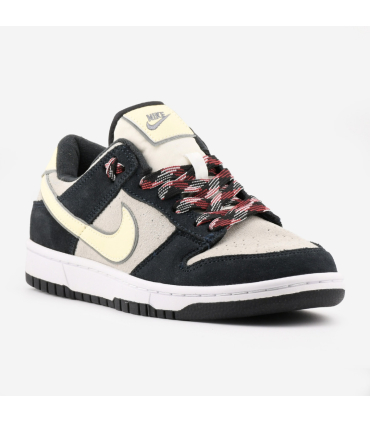 کفش کتانی نایک SB دانک لو مدل Nike Dunk Low Black Suede کد DV3054-001