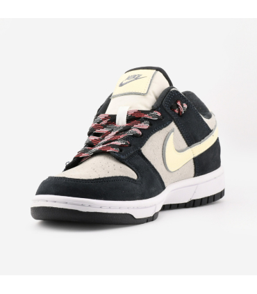 کفش کتانی نایک SB دانک لو مدل Nike Dunk Low Black Suede کد DV3054-001
