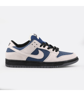کفش کتانی نایک SB دانک لو مدل Nike Dunk SB Low White Blue Grey Silver کد BQ6817-208