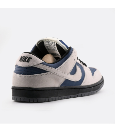 کفش کتانی نایک SB دانک لو مدل Nike Dunk SB Low White Blue Grey Silver کد BQ6817-208