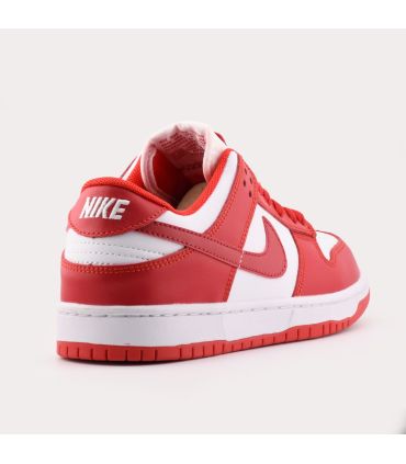 کفش کتانی نایک SB دانک لو مدل Nike Dunk Low White University Red کد FB9109-119
