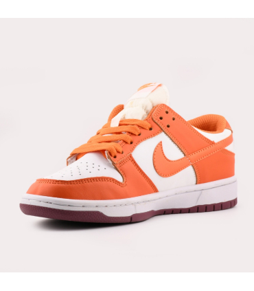 کفش کتانی نایک SB دانک لو مدل Nike Dunk Low Cracked Orange کد FN7773-001