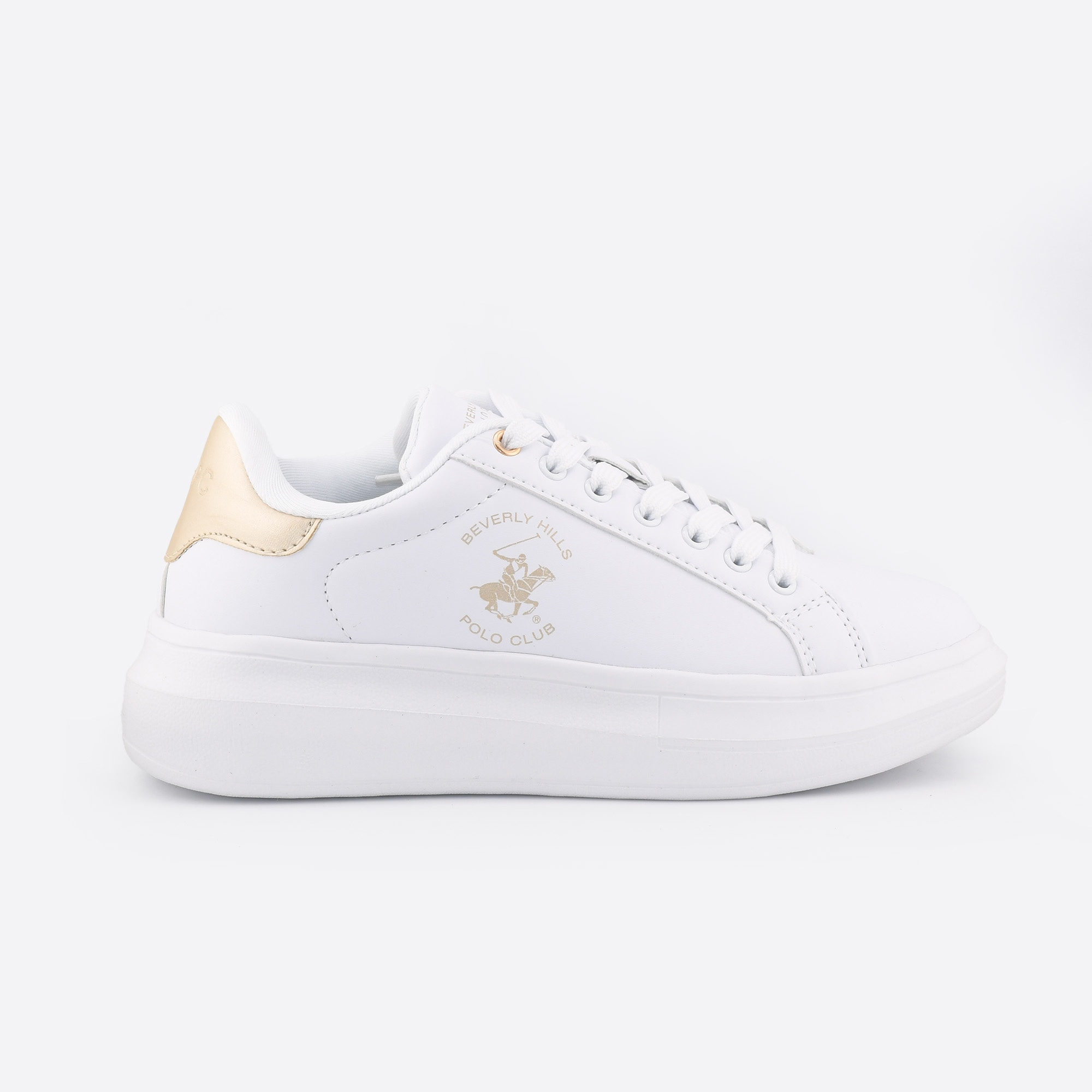 کفش کتانی Beverly Hills Polo Club مدل Classic White | طراحی شیک و راحتی بینظیر