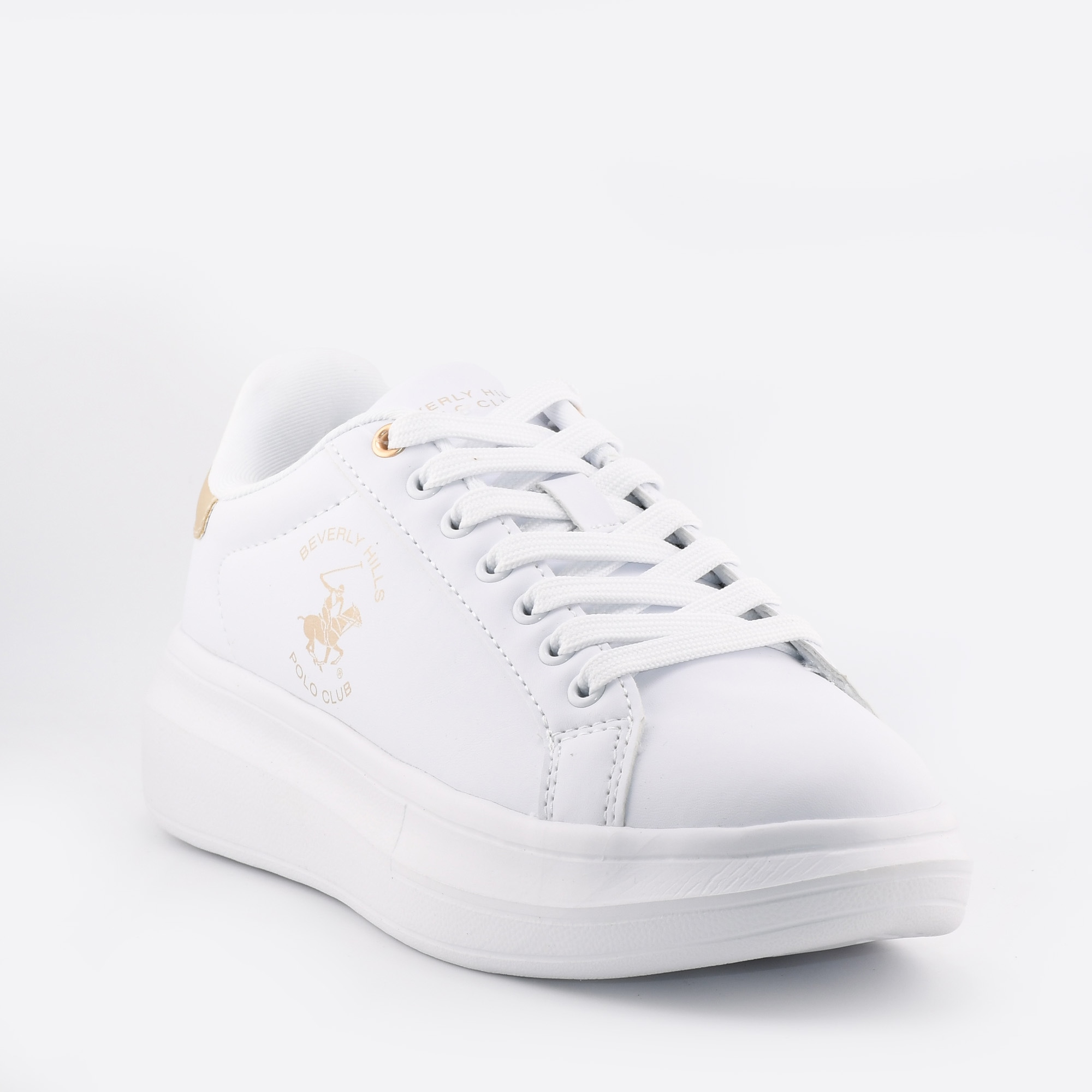 کفش کتانی Beverly Hills Polo Club مدل Classic White | طراحی شیک و راحتی بینظیر