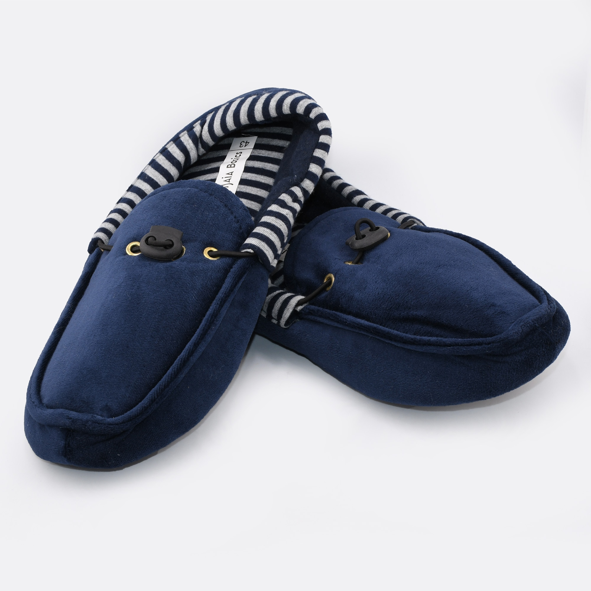 پاپوش TissAiA مدل سرمهای با طرح راهراه و آستر نرم