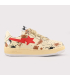 کفش کتانی بیپ مدل Bape Sk8 Sta Low ‘Paint Beige’