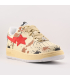 کفش کتانی بیپ مدل Bape Sk8 Sta Low ‘Paint Beige’