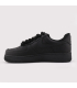 کفش کتانی نایک Air Force 1 Matte Black با بندهای طنابی مشکی