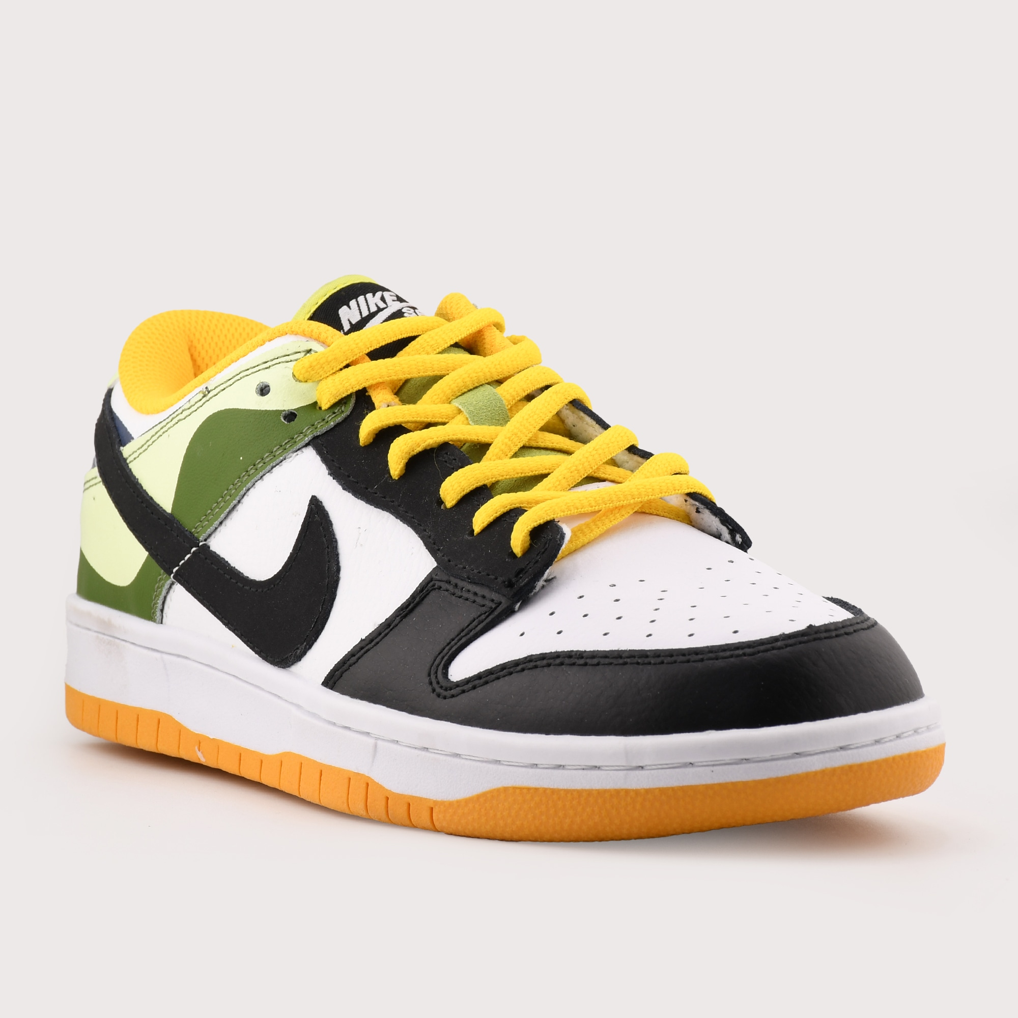 کفش نایک دانک لو مردانه مشکی زرد | Nike Dunk Low Black/Opti Yellow