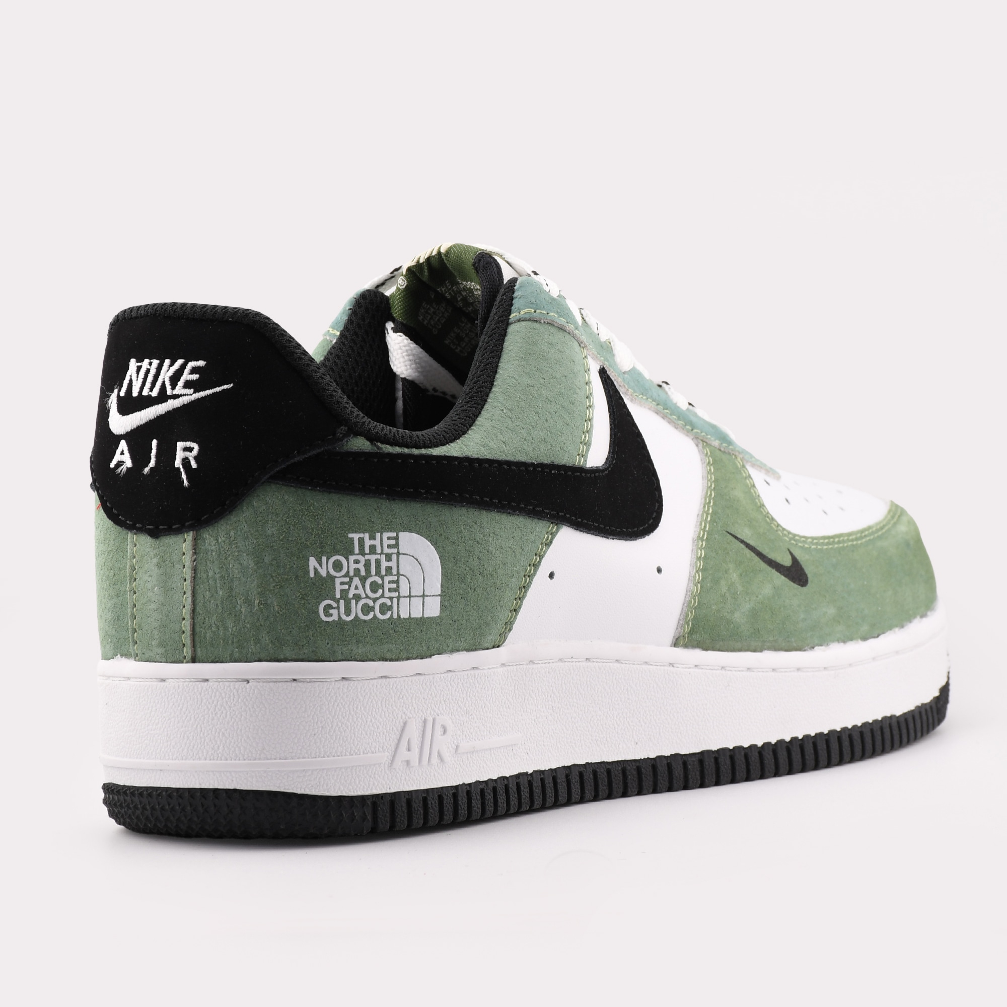 کفش نایک ایرفورس ۱ کالاب با نورث فیس | Nike Air Force 1 Low x TNF “Gucci Green