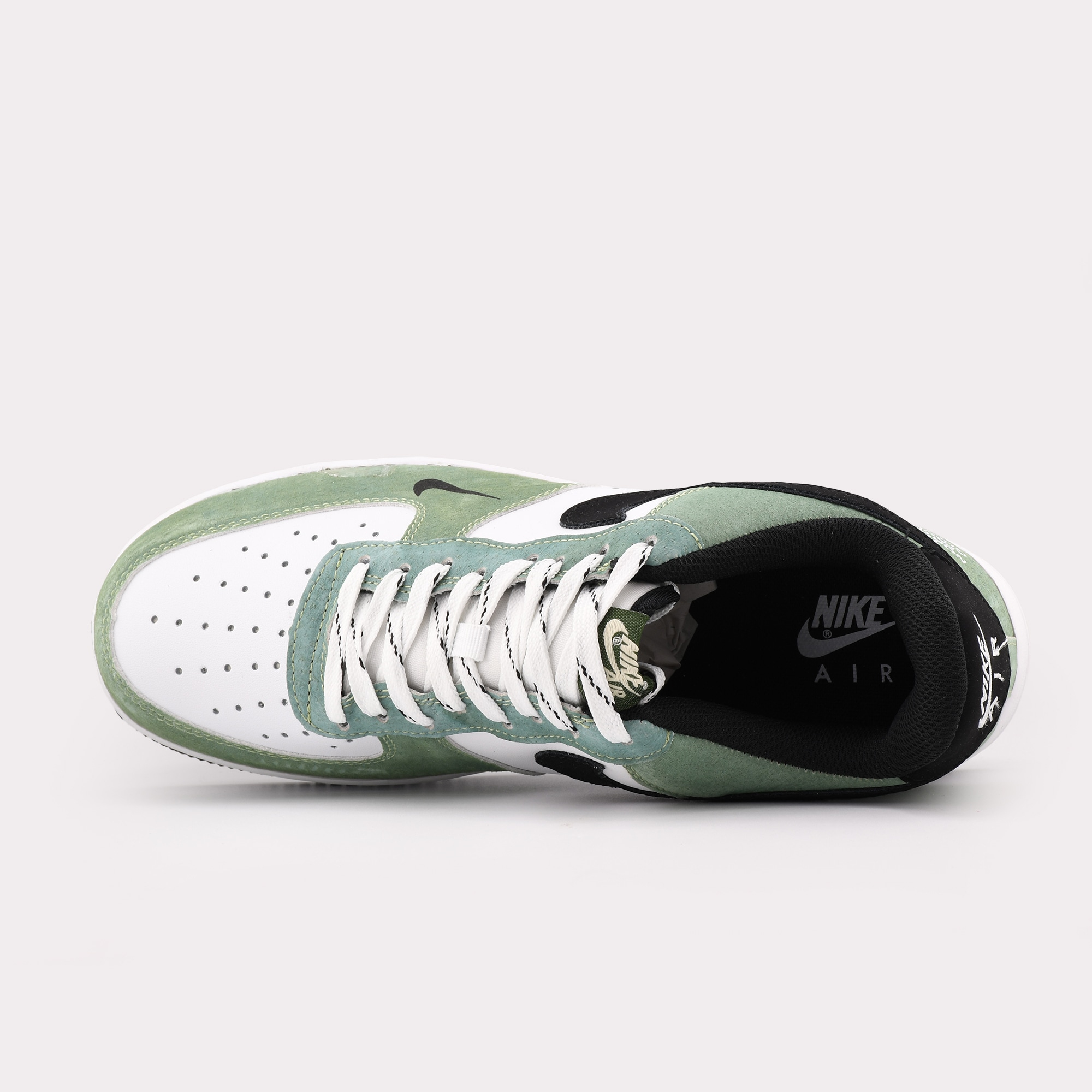 کفش نایک ایرفورس ۱ کالاب با نورث فیس | Nike Air Force 1 Low x TNF “Gucci Green