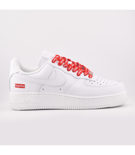 کفش Nike Air Force 1 Low همکاری Supreme | سفید اورجینال
