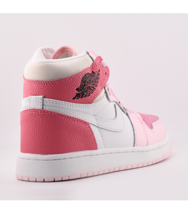 کفش کتانی نایک Air Jordan 1 Mid Digital Pink | اورجینال - رنگ صورتی