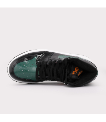 کفش اورجینال Nike Air Jordan 1 High OG ورنی سبز-مشکی | چرم براق Patent Leather