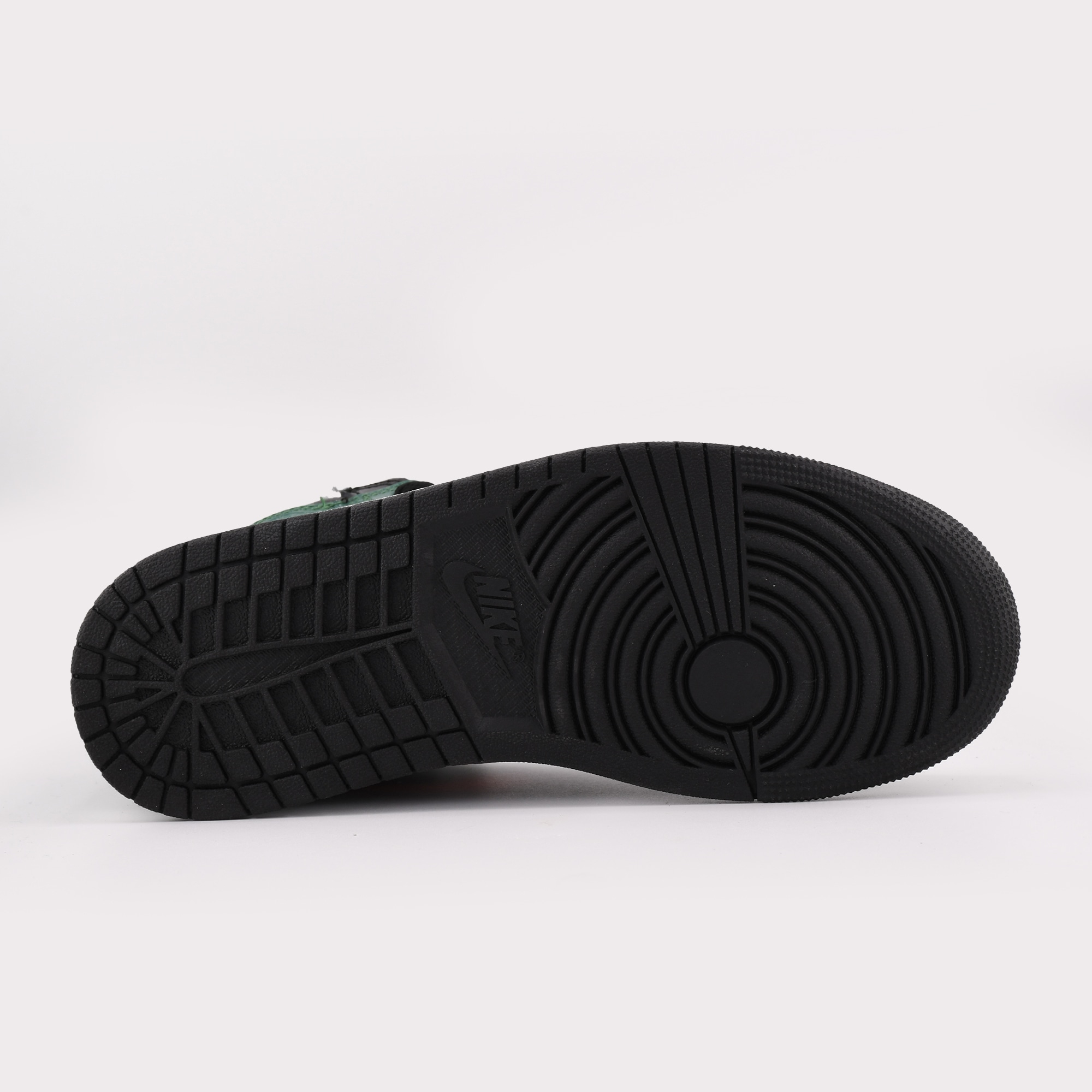 کفش اورجینال Nike Air Jordan 1 High OG ورنی سبز-مشکی | چرم براق Patent Leather