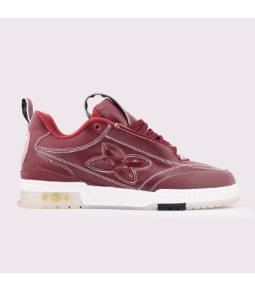 کفش اسنیکر Louis Vuitton مدل Skate Trainers رنگ گیلاسی (Cherry)