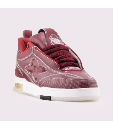 کفش اسنیکر Louis Vuitton مدل Skate Trainers رنگ گیلاسی (Cherry)