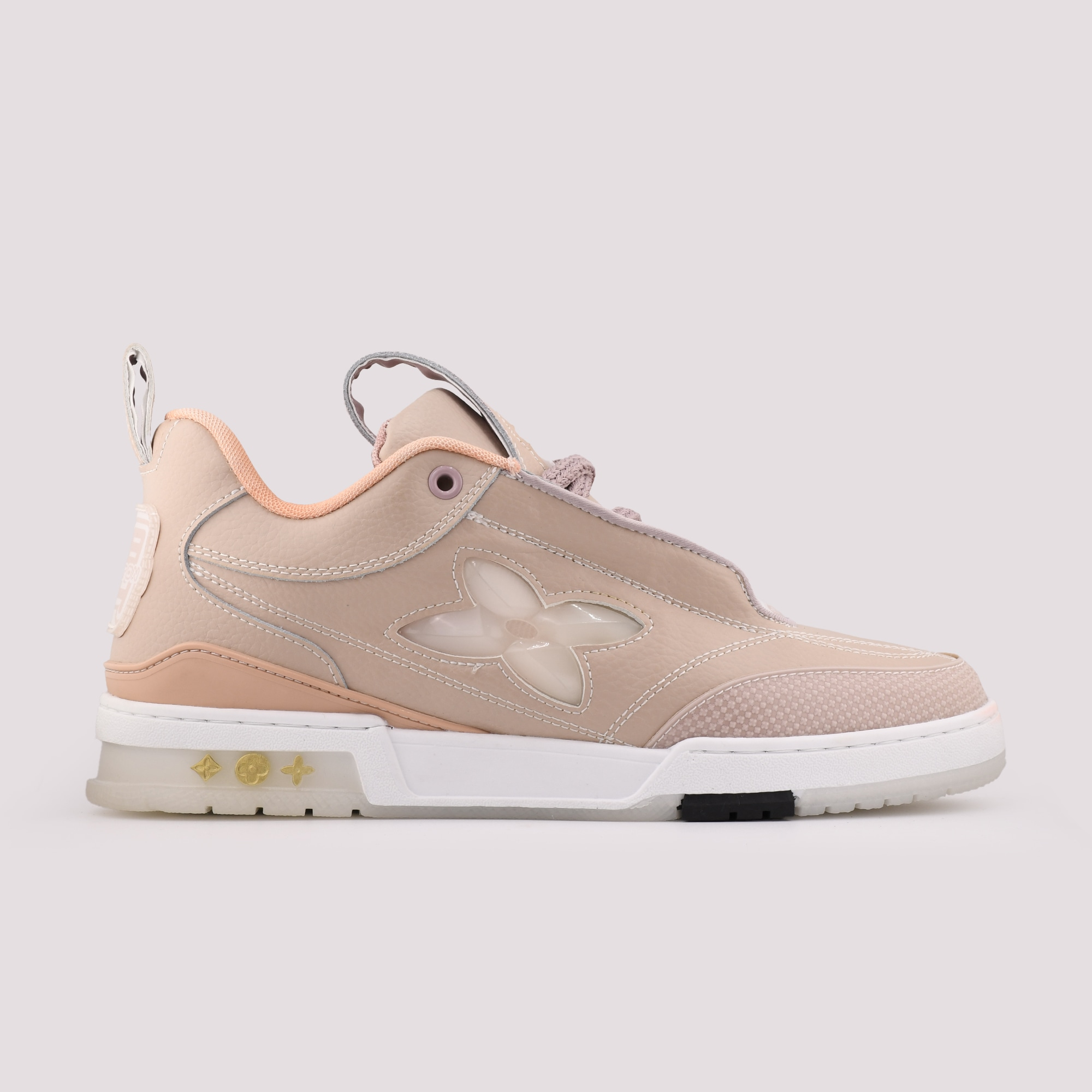 کفش اسنیکر مردانه Louis Vuitton مدل LV Skate رنگ بژ | لوکس و راحت
