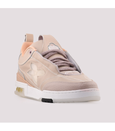 کفش اسنیکر مردانه Louis Vuitton مدل LV Skate رنگ بژ | لوکس و راحت