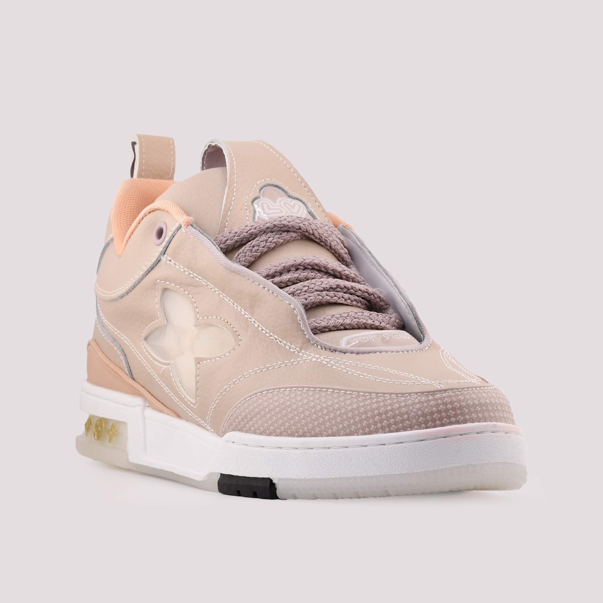 کفش اسنیکر مردانه Louis Vuitton مدل LV Skate رنگ بژ | لوکس و راحت