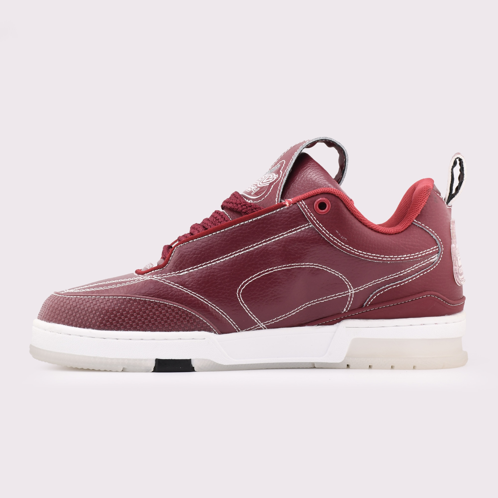کفش اسنیکر Louis Vuitton مدل Skate Trainers رنگ گیلاسی (Cherry)
