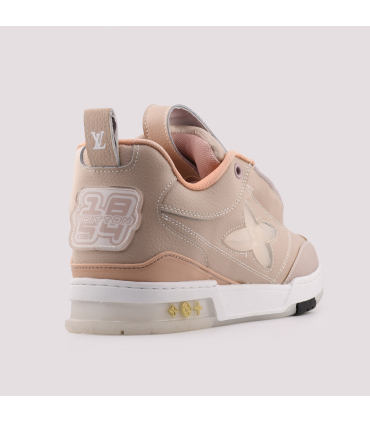 کفش اسنیکر مردانه Louis Vuitton مدل LV Skate رنگ بژ | لوکس و راحت