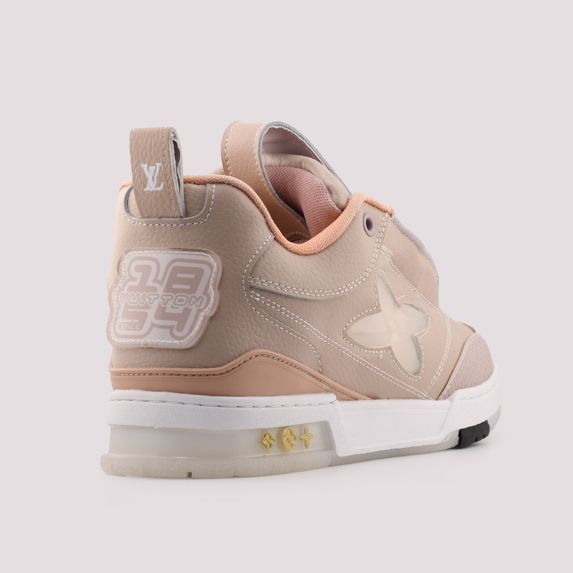 کفش اسنیکر مردانه Louis Vuitton مدل LV Skate رنگ بژ | لوکس و راحت