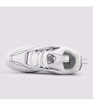 کفش اسنیکر لویی ویتون مدل LV Skate رنگ نقره ای