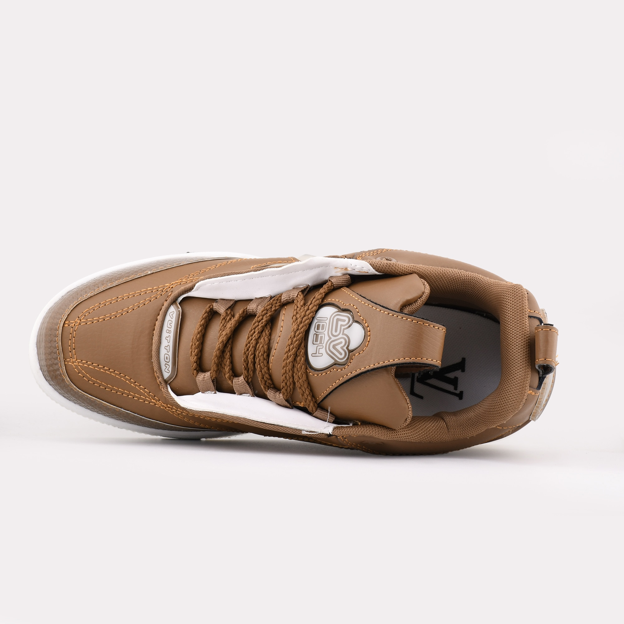 کفش اسنیکر Louis Vuitton مدل LV Skate رنگ قهوهای | شیک و اورجینال
