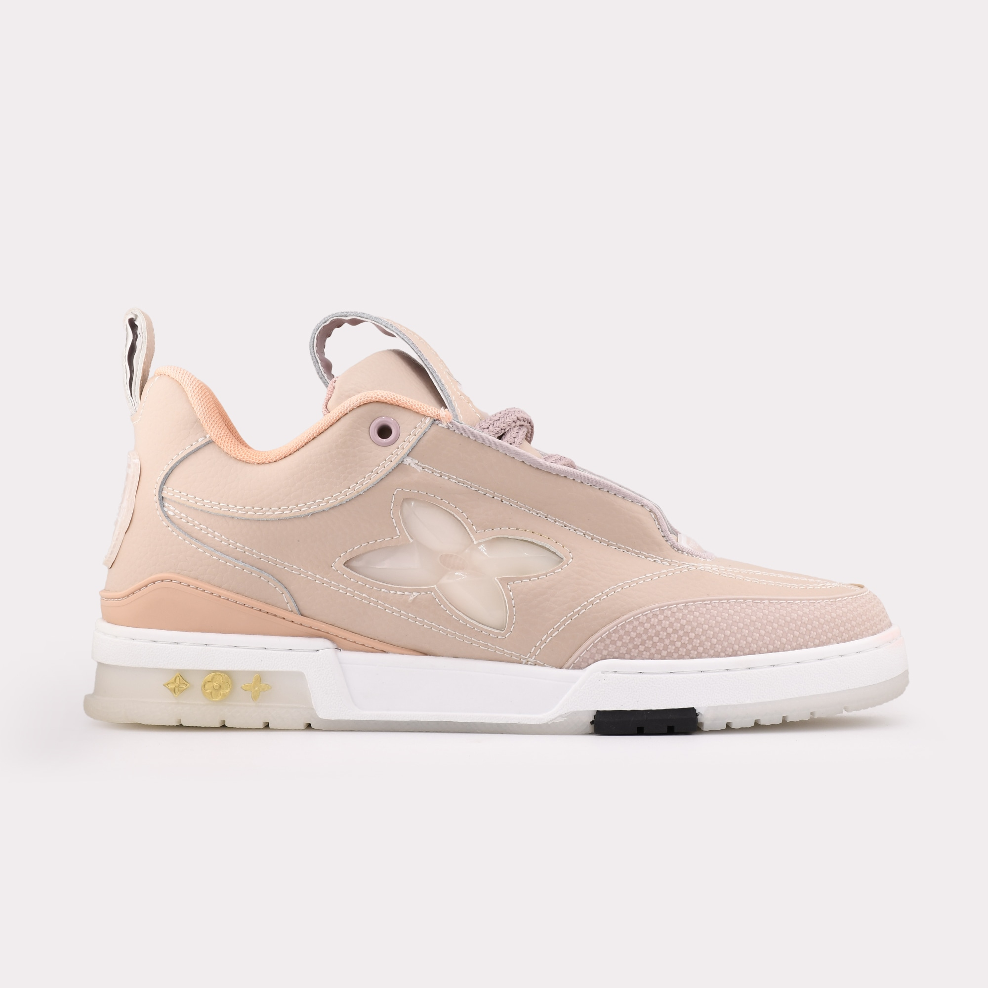 کفش اسنیکر مردانه Louis Vuitton مدل LV Skate رنگ بژ | لوکس و راحت