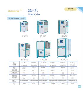 چیلر آب هاسونگ مدل Water Chiller HS-WC برند Hasung