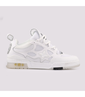 کفش اسنیکر لویی ویتون مدل LV Skate رنگ سفید