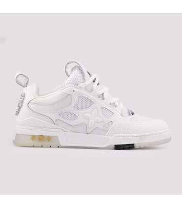 کفش اسنیکر لویی ویتون مدل LV Skate رنگ سفید
