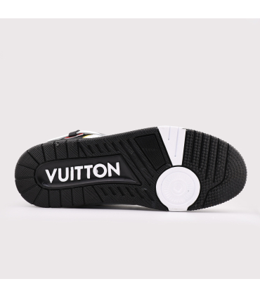 کفش اسنیکر لویی ویتون مدل LV Skate رنگ مشکی و سفید