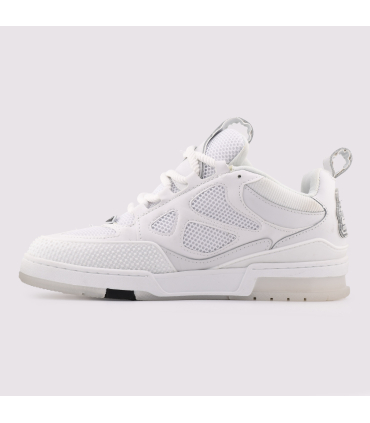 کفش اسنیکر لویی ویتون مدل LV Skate رنگ سفید